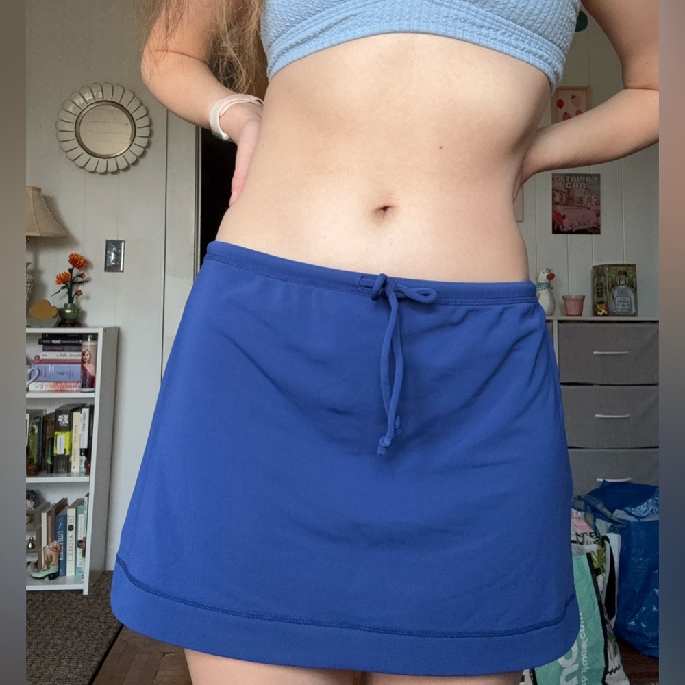 Vintage Xhilaration Royal Blue Swim Skirt